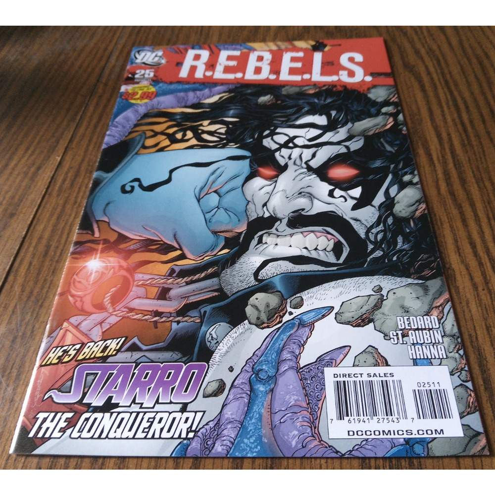 R.E.B.E.L.S. #25 (April 2011 DC Comics)